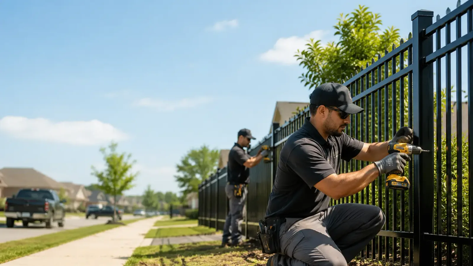 Metal Fence Installation in Hardwick, GA